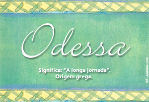 Significado do nome Odessa