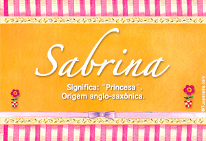 Significado do nome Sabrina