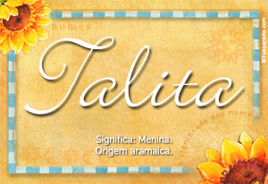 Significado do nome Talita
