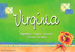 Significado do nome Virgínia