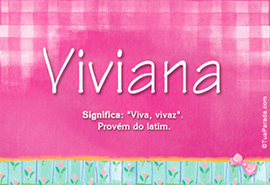 Significado do nome Viviana