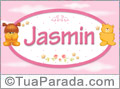 Nomes de bebê: Jasmin