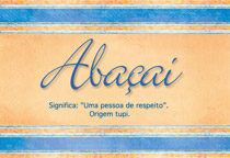 Abaçaí