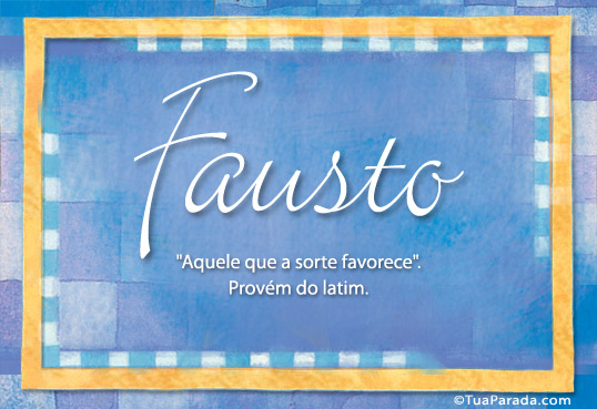 Fausto