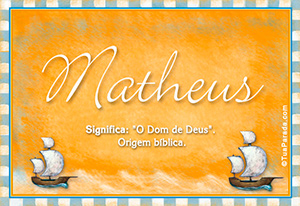 Significado do nome Matheus