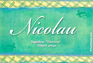 Significado do nome Nicolau