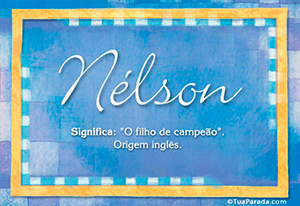 Significado do nome Nélson