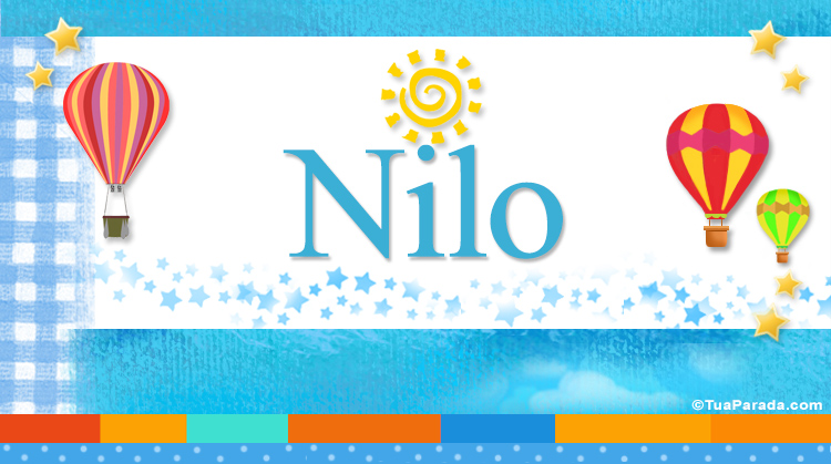 Nombre Nilo, Imagen Significado de Nilo