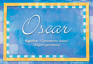 Significado do nome Oscar