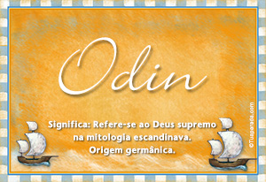 Significado do nome Odin