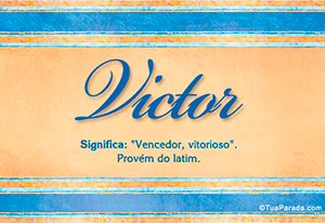 Significado do nome Victor