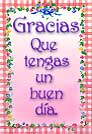 Que tengas un buen día.