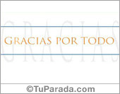 Gracias por todo.