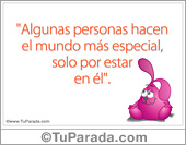 Frase para compartir - Algunas personas...