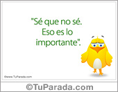 Frase para compartir - Sé que...