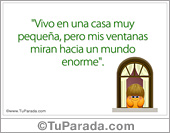 Frase para compartir - Un mundo enorme