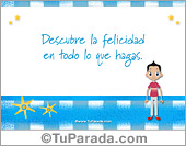 Descubre la felicidad