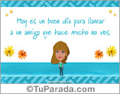 Hoy es un buen día para...
