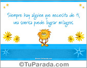 Siempre hay alguien que necesita de ti