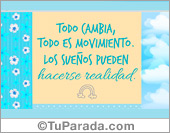 Todo es movimiento