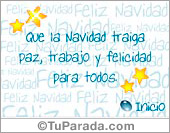 Que la navidad traiga...