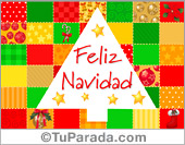Tarjeta alegre de Navidad