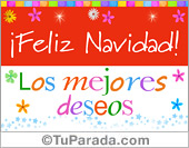 Feliz Navidad colorido