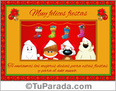 Postal especial de Navidad