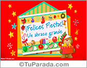 Sobre de felices fiestas