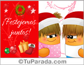 Tarjeta Festejemos juntos
