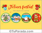 Felices fiestas para alguien especial