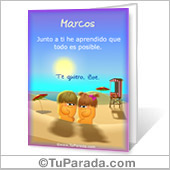 Tarjeta de amor para imprimir