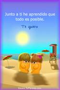 Origen y significado de Tarjeta de amor para imprimir