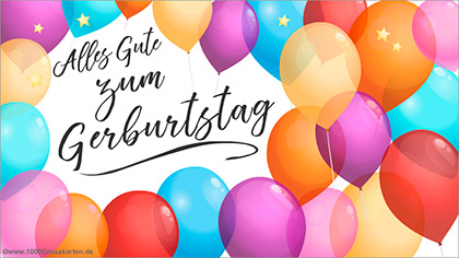 Grusskartenecards De  Geburtstag