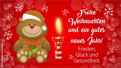 Frohe Weihnachten und Neujahr