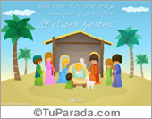 Tarjeta de Belén