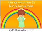 Tarjeta con ángel