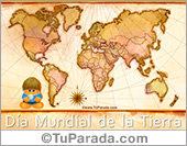 Tarjeta Día Mundial de la Tierra