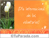 Día internacional de los voluntarios