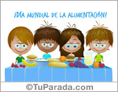 Día mundial de la alimentación