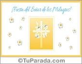 Fiesta del Señor de los Milagros