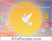 Día internacional de la tolerancia