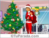 Felices Fiestas para una amiga