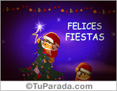 Felices Fiestas y una cálida Navidad