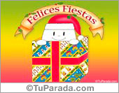 Felices Fiestas con fantasmín
