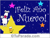 Tarjeta de felicidades con perrito