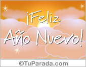 Tarjeta de año nuevo