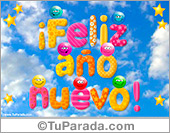 Ecard de feliz año nuevo