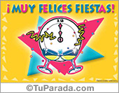 Muy felices fiestas con copas