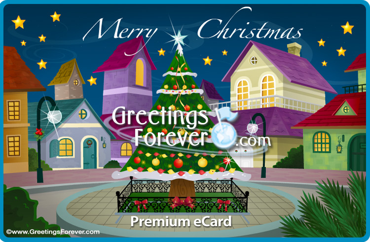 Traditional Season's greetings ecard